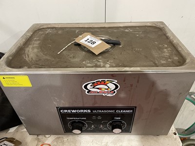 Lot 128 - Creworks ultrasonic cleaning unit