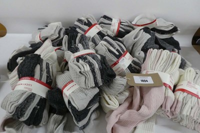 Lot 1804 - Large quantity of ladies super soft boot socks...