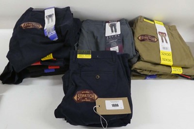 Lot 1806 - Approx. 15 pairs of men's trousers/chinos by...