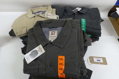 Lot 1808 - Approx. 15 men's button up jackets by B.C...