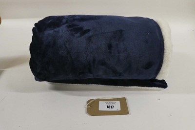 Lot 1817 - A Life Comfort blue throw.