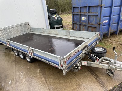 Lot 3 - Brian James Connect 5m triple axle tilt bed...