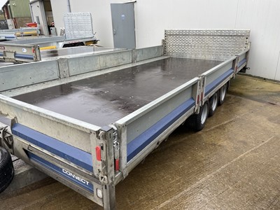 Lot 3 - Brian James Connect 5m triple axle tilt bed...