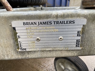 Lot 3 - Brian James Connect 5m triple axle tilt bed...