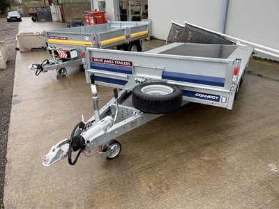 Lot 6 - Brian James Connect 3.5m twin axel flat bed...