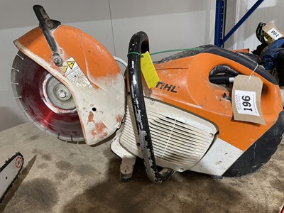 Lot 196 - Stihl TS 410 petrol disc cutter