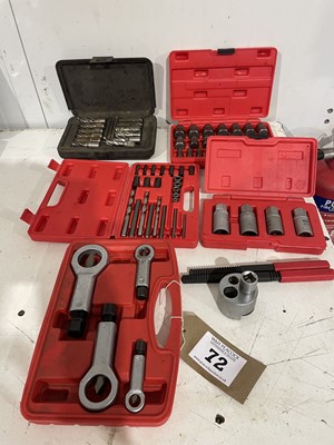 Lot 72 - Range of Sealey specialist tools including...