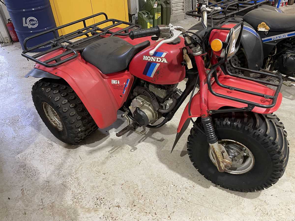 Lot 246 - (No VAT) 1984 Honda ATC200ES trike, serial no....