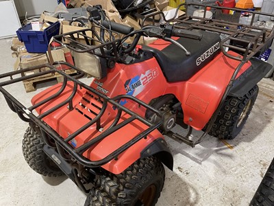 Lot 249 - (No VAT) 1986 LT-230 dual range ATV