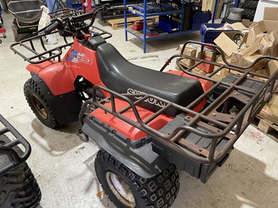 Lot 249 - (No VAT) 1986 LT-230 dual range ATV