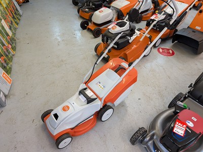 Lot 301 - Stihl RMA 235 battery operated lawnmower (no...