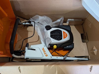 Lot 317 - Stihl RM 655.1rs petrol engine lawnmower in...