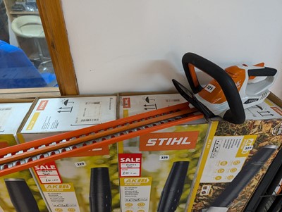 Lot 321 - Stihl HSA 45 battery operated hedge cutter (no...