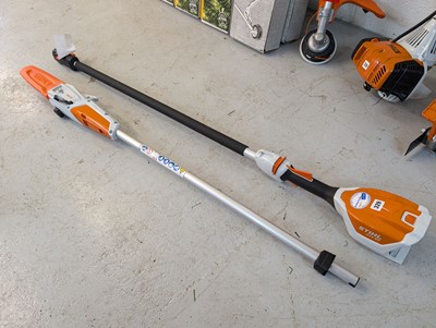 Lot 329 - Stihl HTA 50 battery operated long reach...