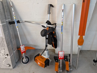 Lot 330 - Stihl KM 131 petrol engine garden multi-tool...