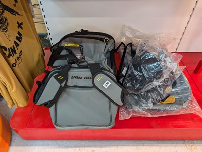 Lot 379 - 2 Can-am duffel bags, 3 t-shirts and 2...