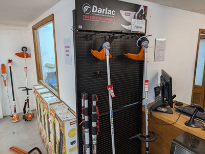 Lot 452 - Darlek retail display rack (contents not...