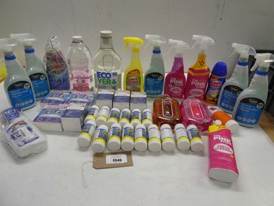 Lot 3545 - Laundry detergent, The Pink Stuff cleaners,...