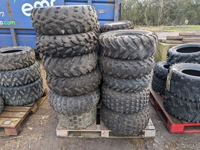 Lot 469 - Pallet of approx. 20 ATV wheels and tyres