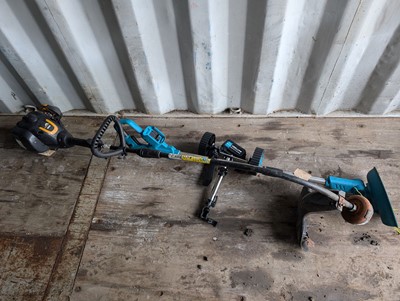 Lot 475 - (No VAT) Makita cordless strimmer with battery,...