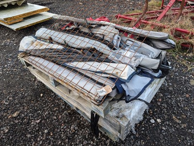 Lot 503 - Pallet containing a Suzuki aluminium box,...