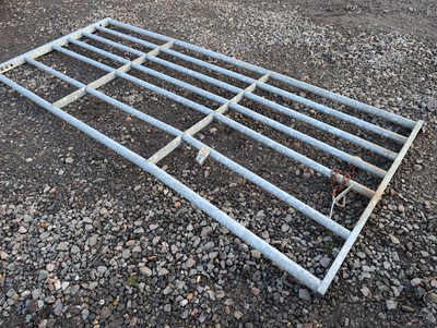 Lot 516 - 3m galvanised farm gate