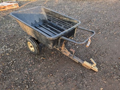 Lot 533 - Single axle trailed garden barrow