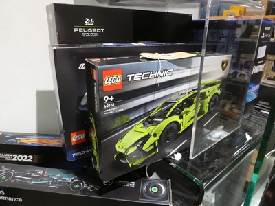 Lot 2110 - 3 boxed LEGO Technics sets, 42156 LEGO PEUGEOT...