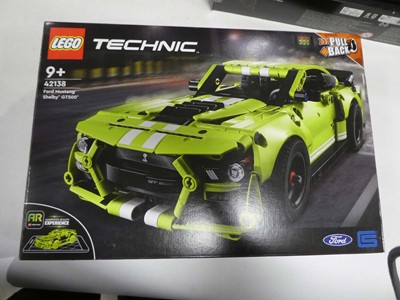 Lot 2112 - 4 boxed LEGO Technics sets, 42153 LEGO Technic...