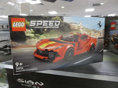 Lot 2116 - 5 boxed LEGO Speed Champions sets, 76924 LEGO...