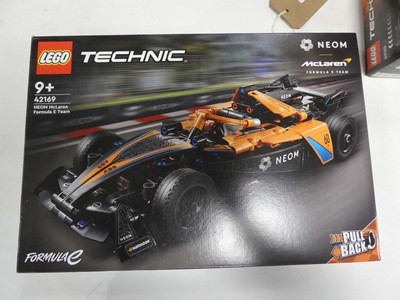 Lot 2121 - 4 boxed LEGO sets, 10330 LEGO Icons McLaren...