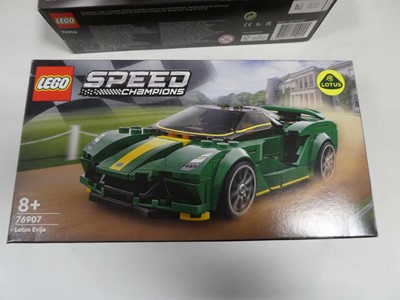 Lot 2124 - 6 boxed LEGO Speed Champion sets, 76907 LEGO...