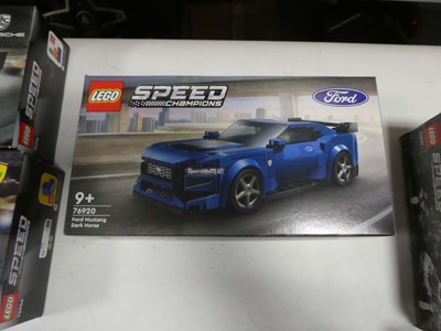 Lot 2124 - 6 boxed LEGO Speed Champion sets, 76907 LEGO...