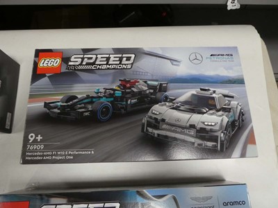 Lot 2124 - 6 boxed LEGO Speed Champion sets, 76907 LEGO...