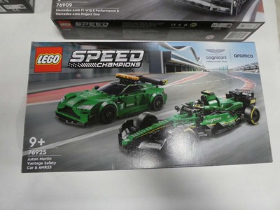 Lot 2124 - 6 boxed LEGO Speed Champion sets, 76907 LEGO...