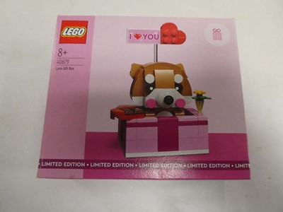 Lot 2130 - 6 boxed LEGO sets, 10328 LEGO Icons Bouquet of...