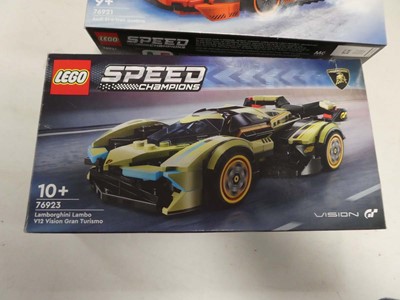 Lot 2131 - 7 boxed LEGO Speed Champions sets, 76922 LEGO...