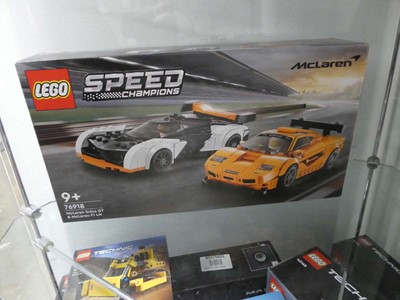 Lot 2131 - 7 boxed LEGO Speed Champions sets, 76922 LEGO...