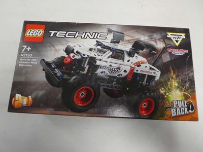 Lot 2132 - 9 boxed LEGO sets, 42167 LEGO Technic Mack LR...