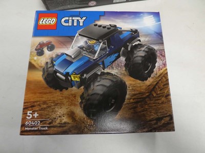 Lot 2132 - 9 boxed LEGO sets, 42167 LEGO Technic Mack LR...