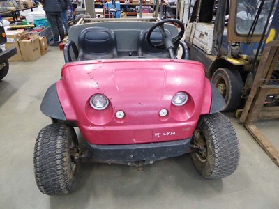 Lot 4229 - Toro Workman utility cart, showing 3216 hours...