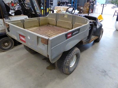 Lot 4229 - Toro Workman utility cart, showing 3216 hours...