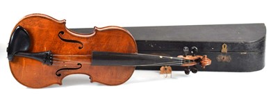 Lot 148 - A late 19th/early 20th century French violin...