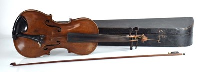 Lot 149 - A late 19th/early 20th century German violin...