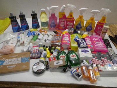 Lot 3572 - Finish rinse aid, toilet, kitchen and surface...