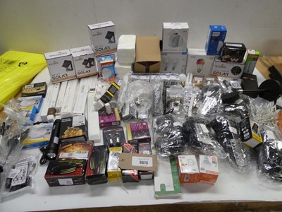 Lot 3575 - Quantity of smart light bulbs, security lights,...