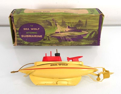 Lot 202 - A Sutcliffe Pressings tinplate Sea Wolf atomic...