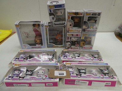 Lot 3599 - Pop! vinyl collectable figures including...