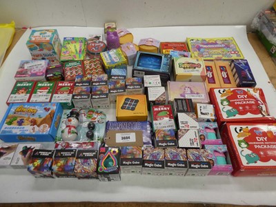 Lot 3604 - Large bag of assorted toys & games