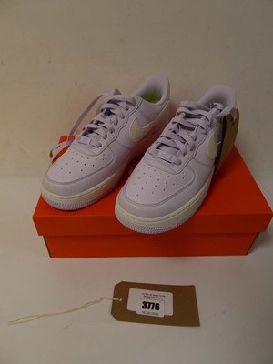 Lot 3776 - Boxed pair of ladies Nike Air Force 1 '07 Next...